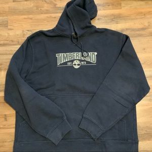 Navy blue timberland hoodie